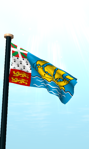 Saint Pierre and Miquelon Flag Screenshot 1