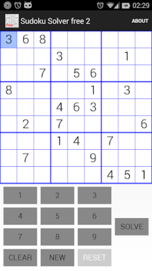 Sudoku Solver 2 Lite Screenshot 0