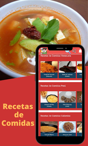 Recetas de Comidas Screenshot 1
