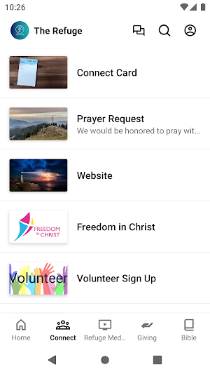 Refuge Family Rockport Screenshot 1
