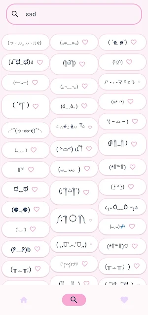 Kaomoji : Emoticon BB Screenshot 2