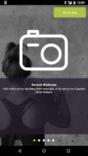 Answer is Fitness. Screenshot 1