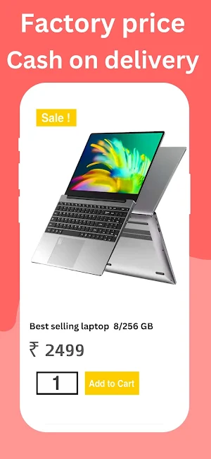 Laptop : computer shopping App Screenshot 0