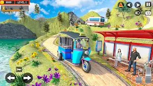Tuk Tuk Auto Rickshaw Game 4D Screenshot 2