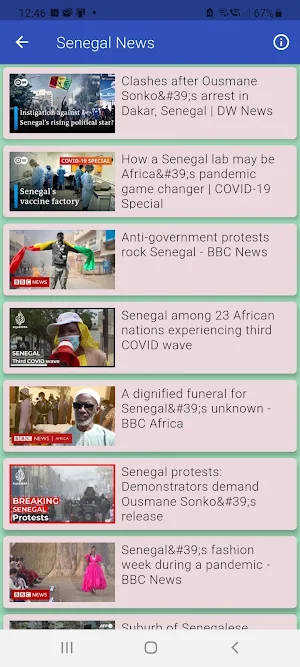 Senegal Radio Stations Screenshot 1