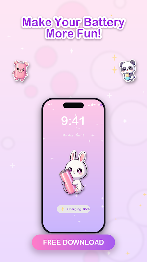 Kawaii Emoji Battery Screenshot 1