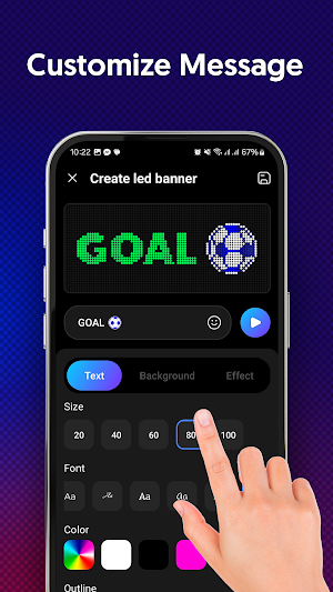 Led Banner Scrolling Text Screenshot 3