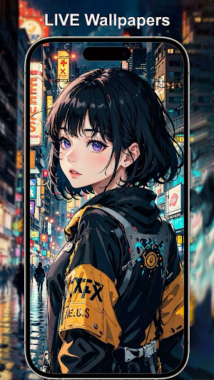 Girly Glitter Live Wallpaper Screenshot 0