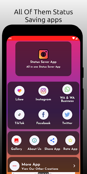 Status Saver App Screenshot 1