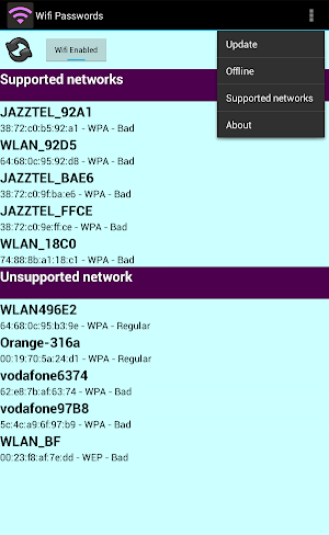 Wifi Claves Screenshot 2