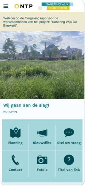 Sanering Wijk de Bleekerij Screenshot 1