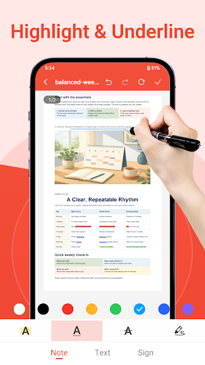 Fast PDF Viewer Screenshot 1