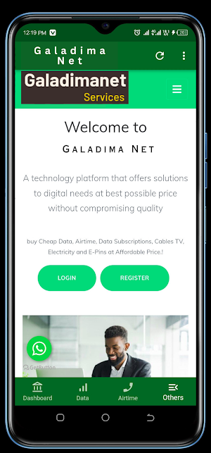 GaladimaNet Digital Services Screenshot 0