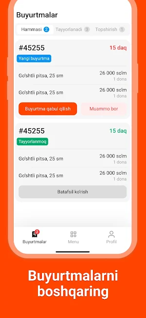 Foodly Restaurant Screenshot 1