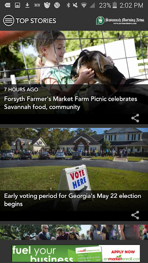 SavannahNow Mobile Screenshot 2