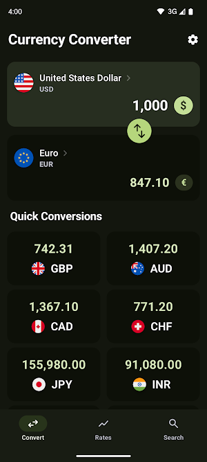 Currency Converter Screenshot 0
