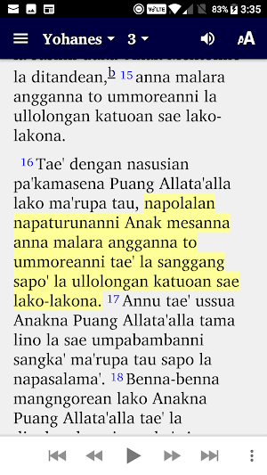 Alkitab Mamasa Screenshot 1
