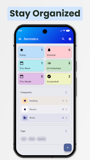 Reminder App with Notification Screenshot 1