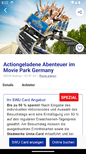Meine Stadtwerke Unna Card Screenshot 1