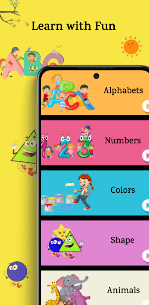 Kids Preschool :Learn with Fun Screenshot 1