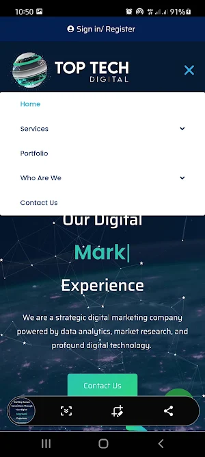 Top Tech Digital Screenshot 1