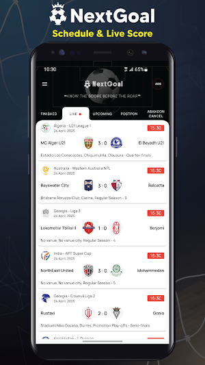 NextGoal: Football Predictions Screenshot 1