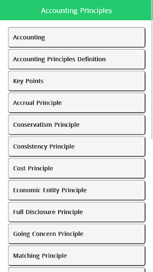 Principles of Accounting Screenshot 0