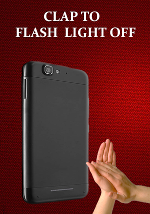 Flashlight on Clap Screenshot 1