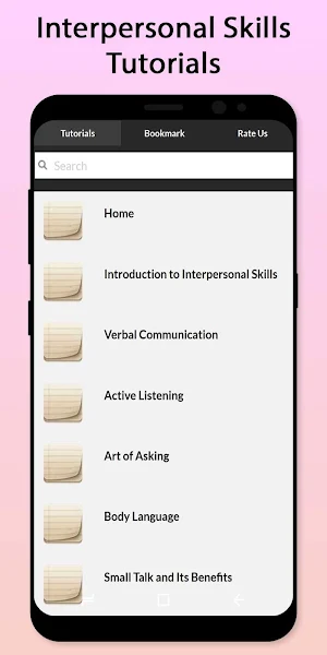 Easy Interpersonal Skills Tuto Screenshot 0