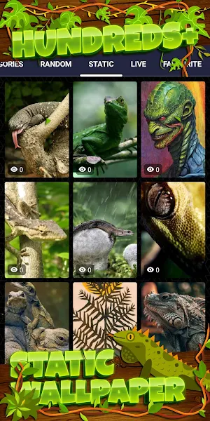 lizard wallpaper Screenshot 3