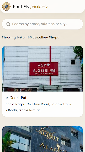 Find My Jewellery Screenshot 0