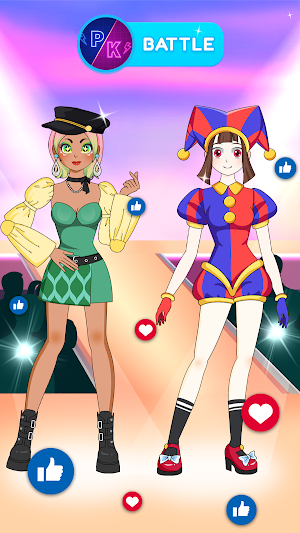 Left or Right: Star Girl Style Screenshot 3