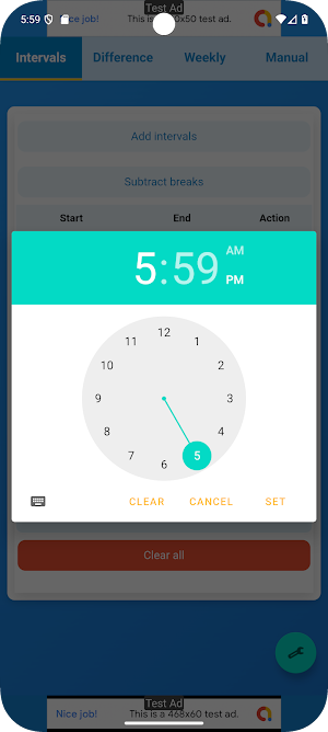 Time Calculator Screenshot 1