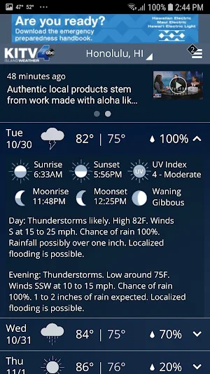KITV Honolulu Weather-Traffic Screenshot 2