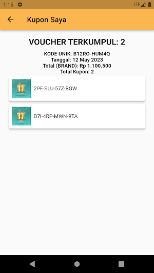 SUNmart Undian Screenshot 2
