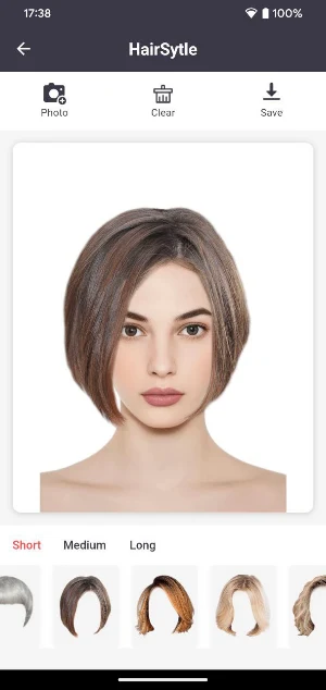 Try On Hairstyle - haircut Screenshot 2