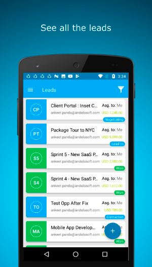 WakeUpSales CRM Suite Screenshot 3
