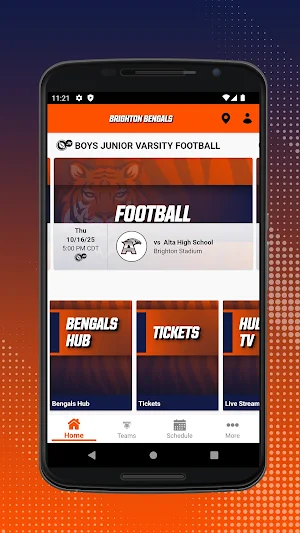 Brighton High School Athletics Screenshot 0