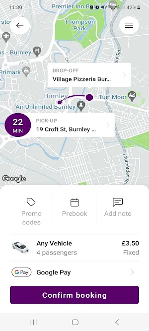 Apollo Taxis Screenshot 2