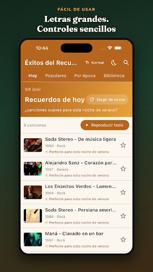 Éxitos del Recuerdo - Baladas Screenshot 1