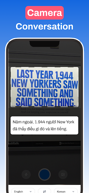 AI Translate: Voice & Camera Screenshot 2