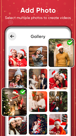 Christmas Video Story Maker Screenshot 2