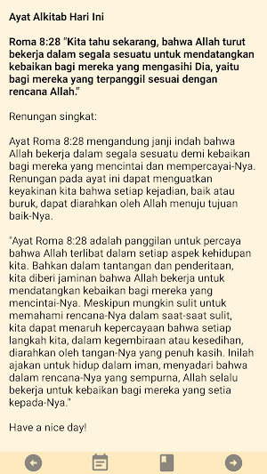 Ayat Alkitab Harian + Renungan Screenshot 3