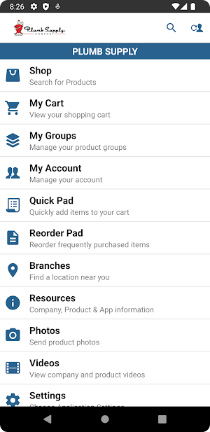 Plumb Supply Company Screenshot 0