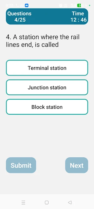 Railway Quiz Screenshot 3