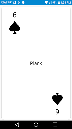 Card Workout Screenshot 2