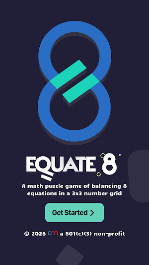 Equate 8: A Math Puzzle Game Screenshot 2