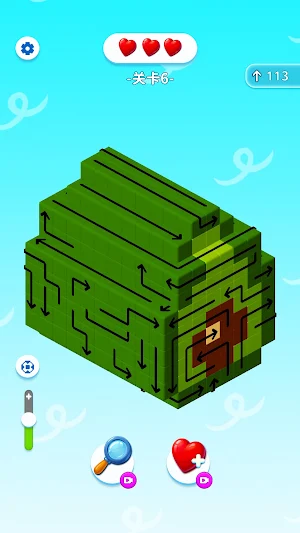 Arrow Block 3D: Tap Out Puzzle Screenshot 1