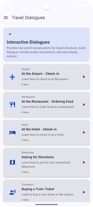 TravelEnglish Screenshot 2