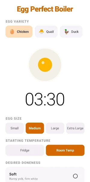 Perfect Egg Boiler Screenshot 1